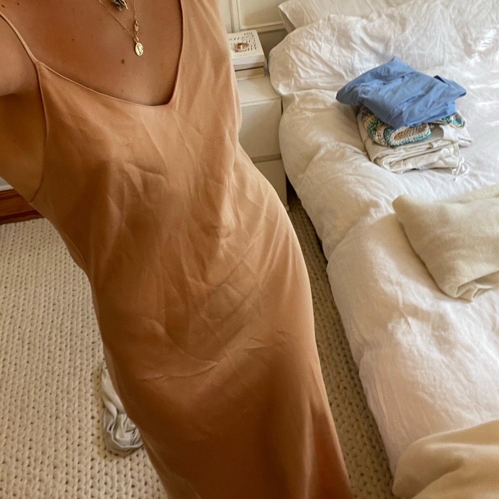 Victoria’s Secret gold label Vintage Sleeveless Midi Dress